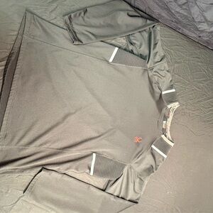 SPYDER Active Mens Crew Neck Long Sleeve Tshirt Size L  Black